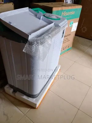 Original Hisense 7.5kg Twin Tub Top Loader Washing Machine-White