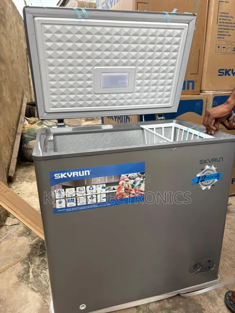 Skyrun Inverter Friendly Cheat Freeser 155litters