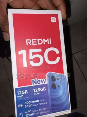 Xiaomi Redmi 15C 4G 128 GB Black
