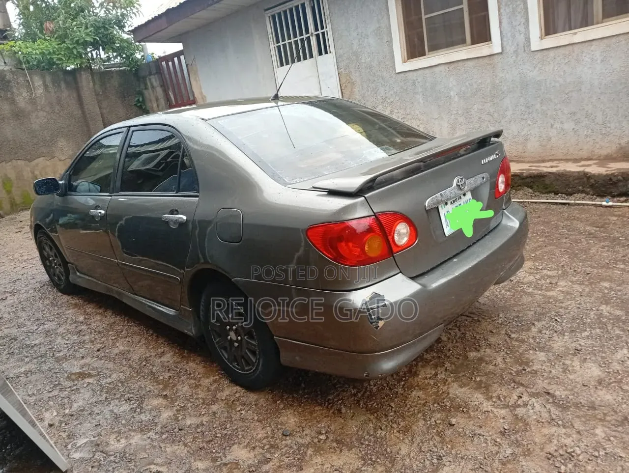 Toyota Corolla 2002 Gray