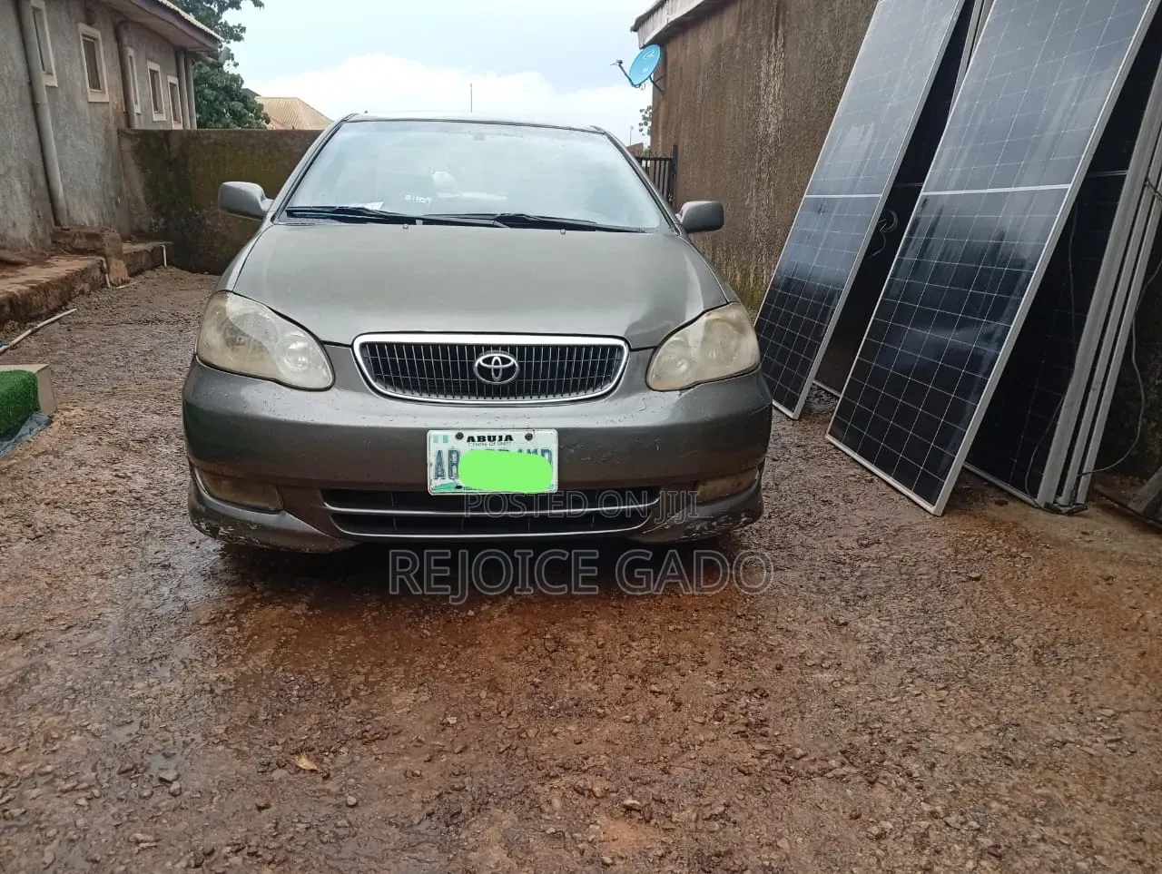 Toyota Corolla 2002 Gray