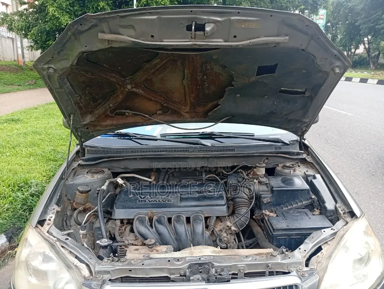 Toyota Corolla 2002 Gray