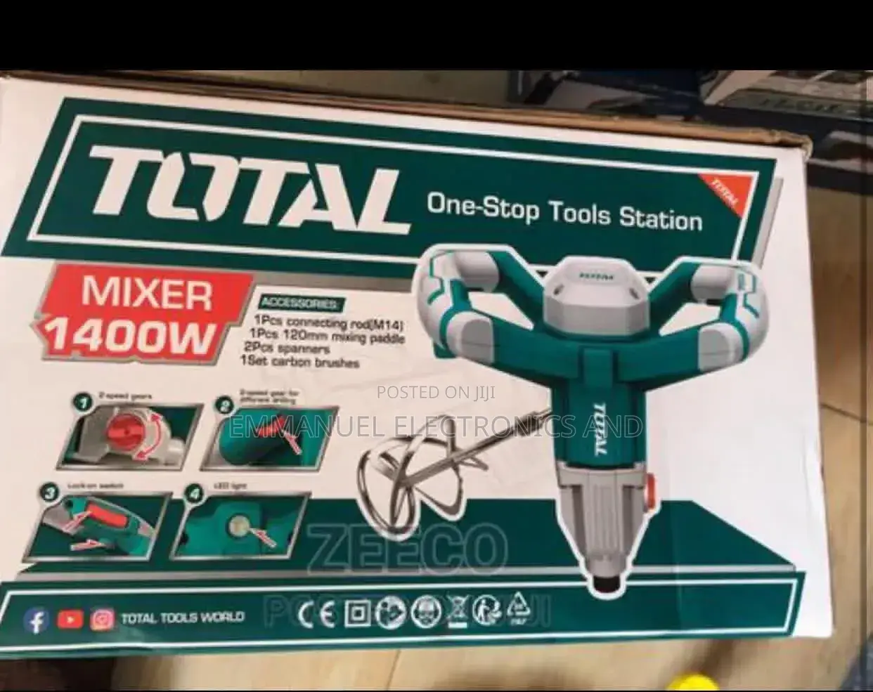 Electric Hand Paint Mixer
