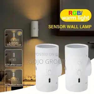 Magnetic Rechargeable Sensor Wall Light
