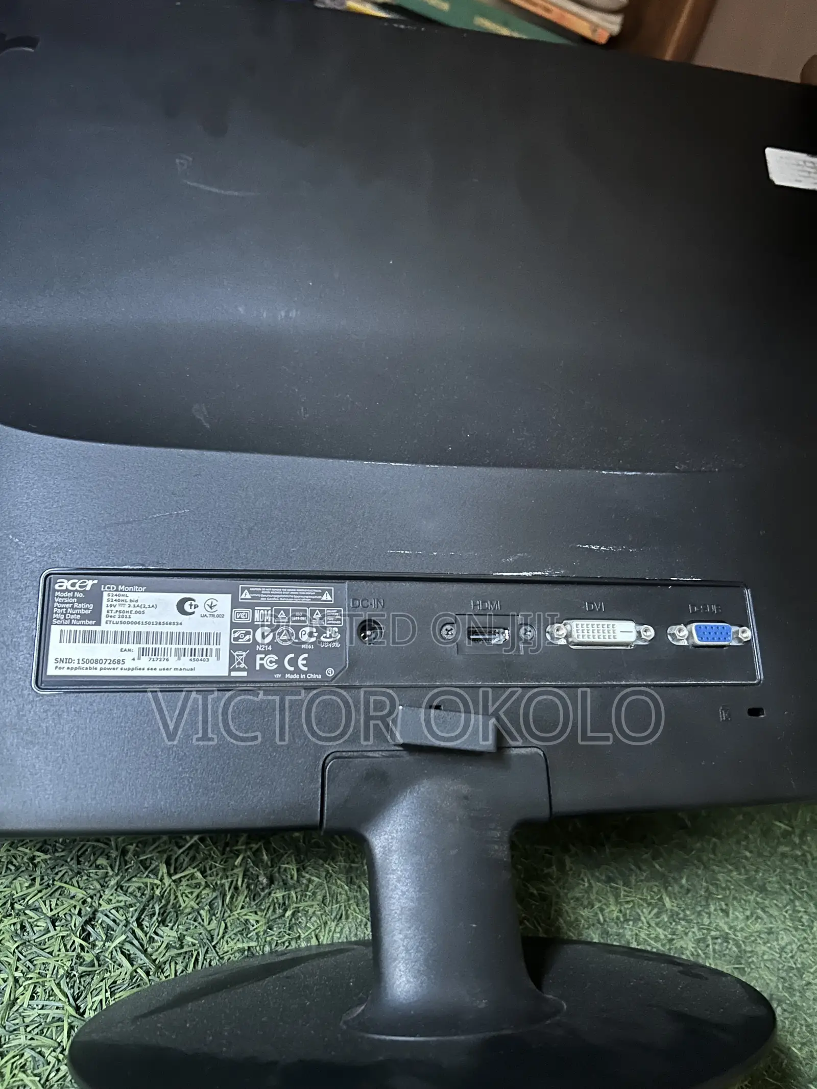 Acer S240hl