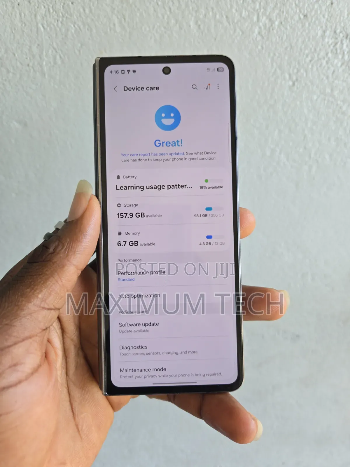 Samsung Galaxy Z Fold4 256 GB Black