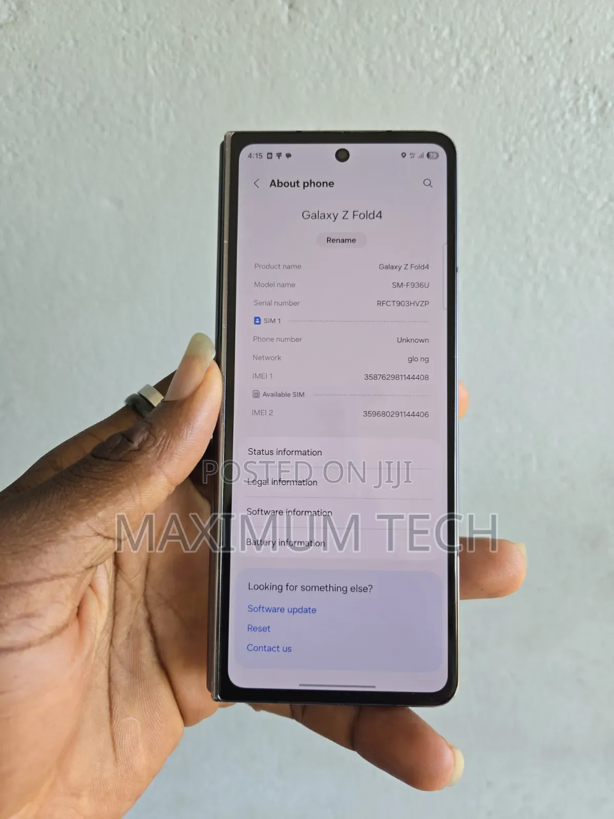 Samsung Galaxy Z Fold4 256 GB Black