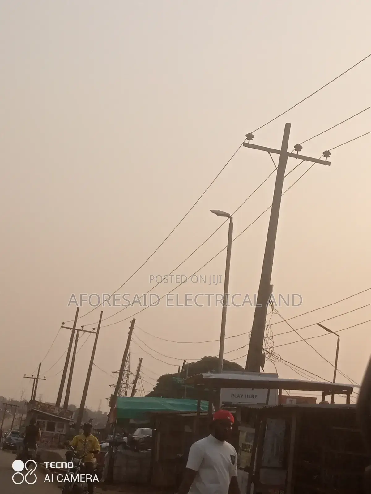 Distribution Line Construction Maintenance Work