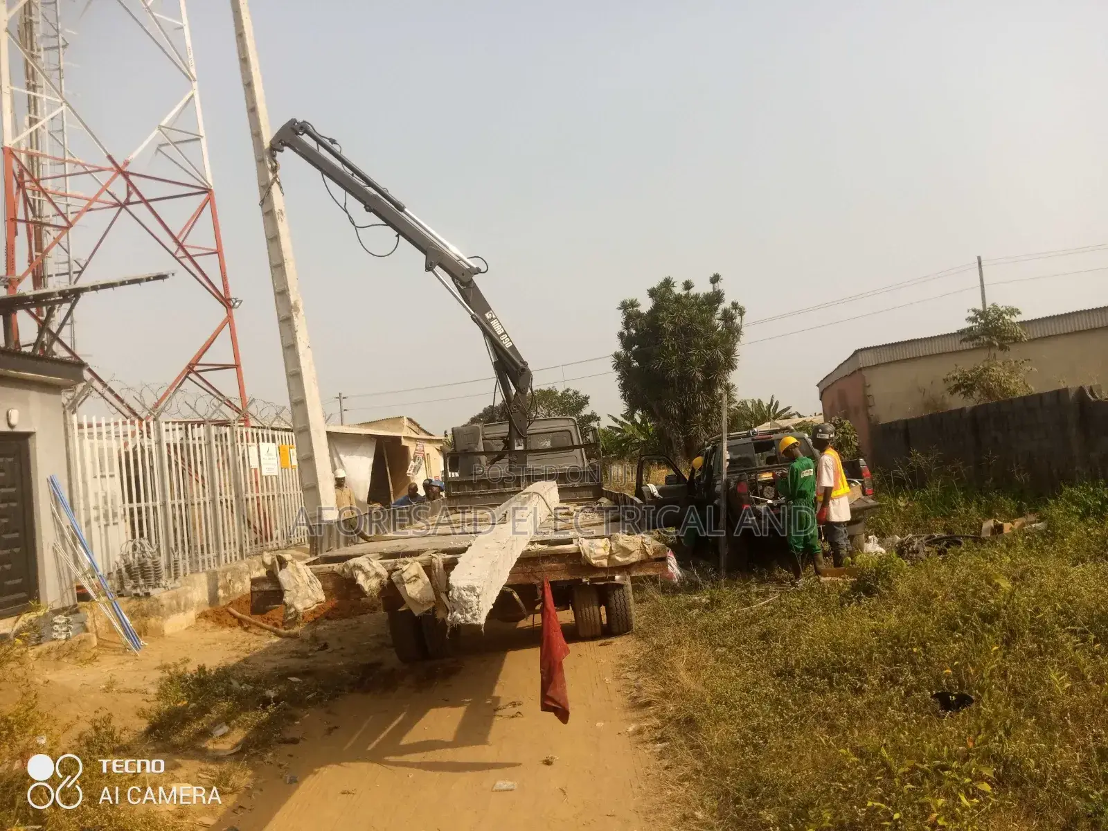 Distribution Line Construction Maintenance Work