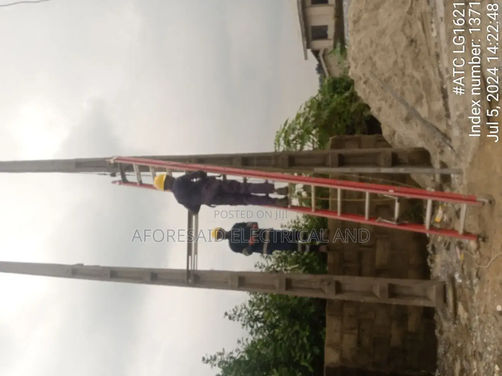 Distribution Line Construction Maintenance Work
