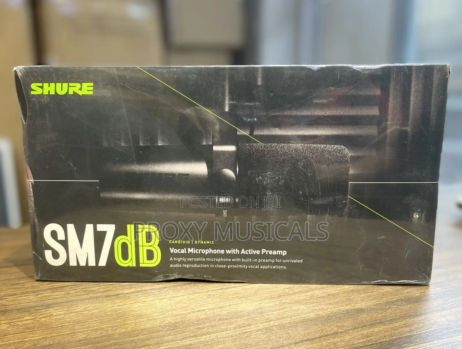 Shure Sm7db Dynamic Studio Microphone With Active Preamp