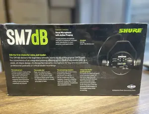 Shure Sm7db Dynamic Studio Microphone With Active Preamp