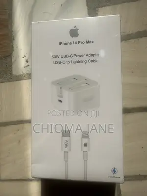 Original iPhone Charger 50w Usb Cable