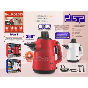 DSP 10-in-1 Handheld Steam Cleaner, Chemical-Free
