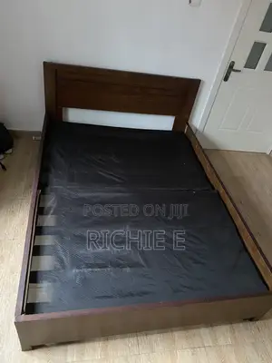 4 by 6 Coffee Brown Bedframe