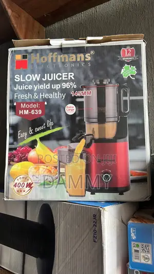 Hoffmans Hm-639 Slow Juicer,