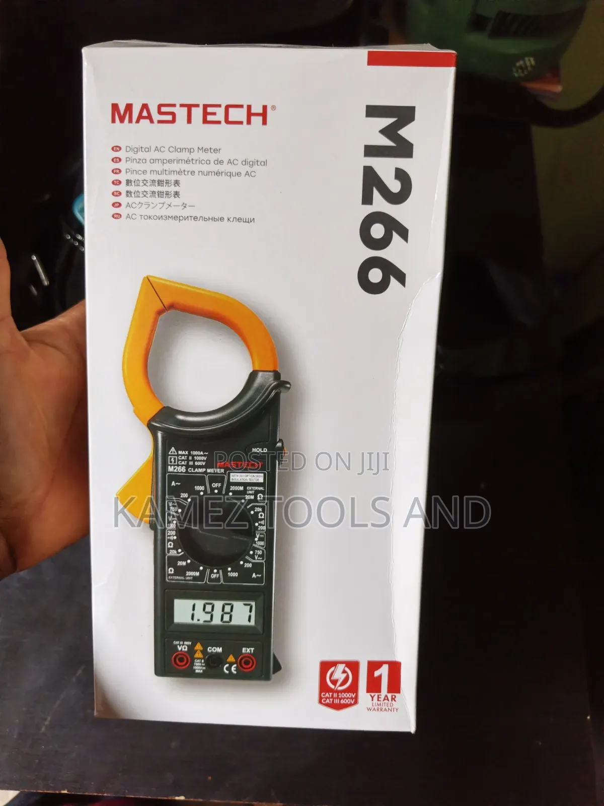 Mastech Ms266 Digital Clamp Meter