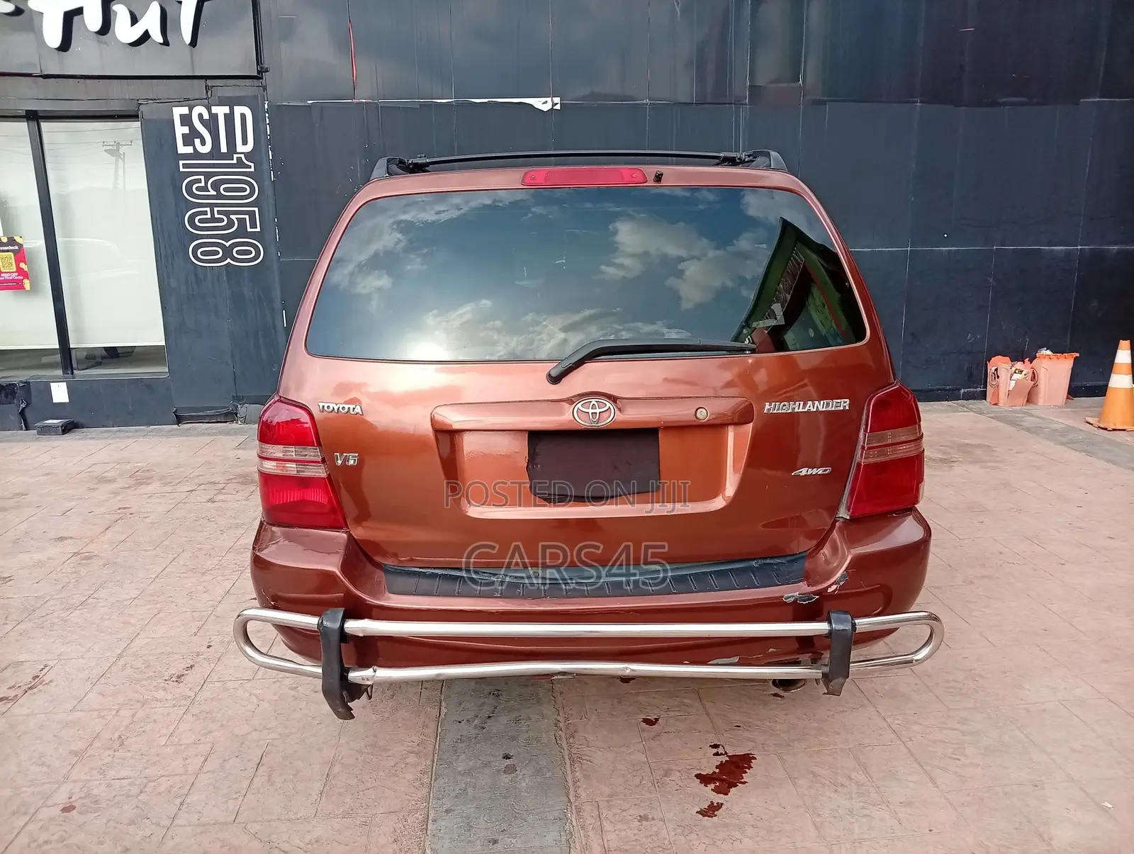 Toyota Highlander 2003 Gold