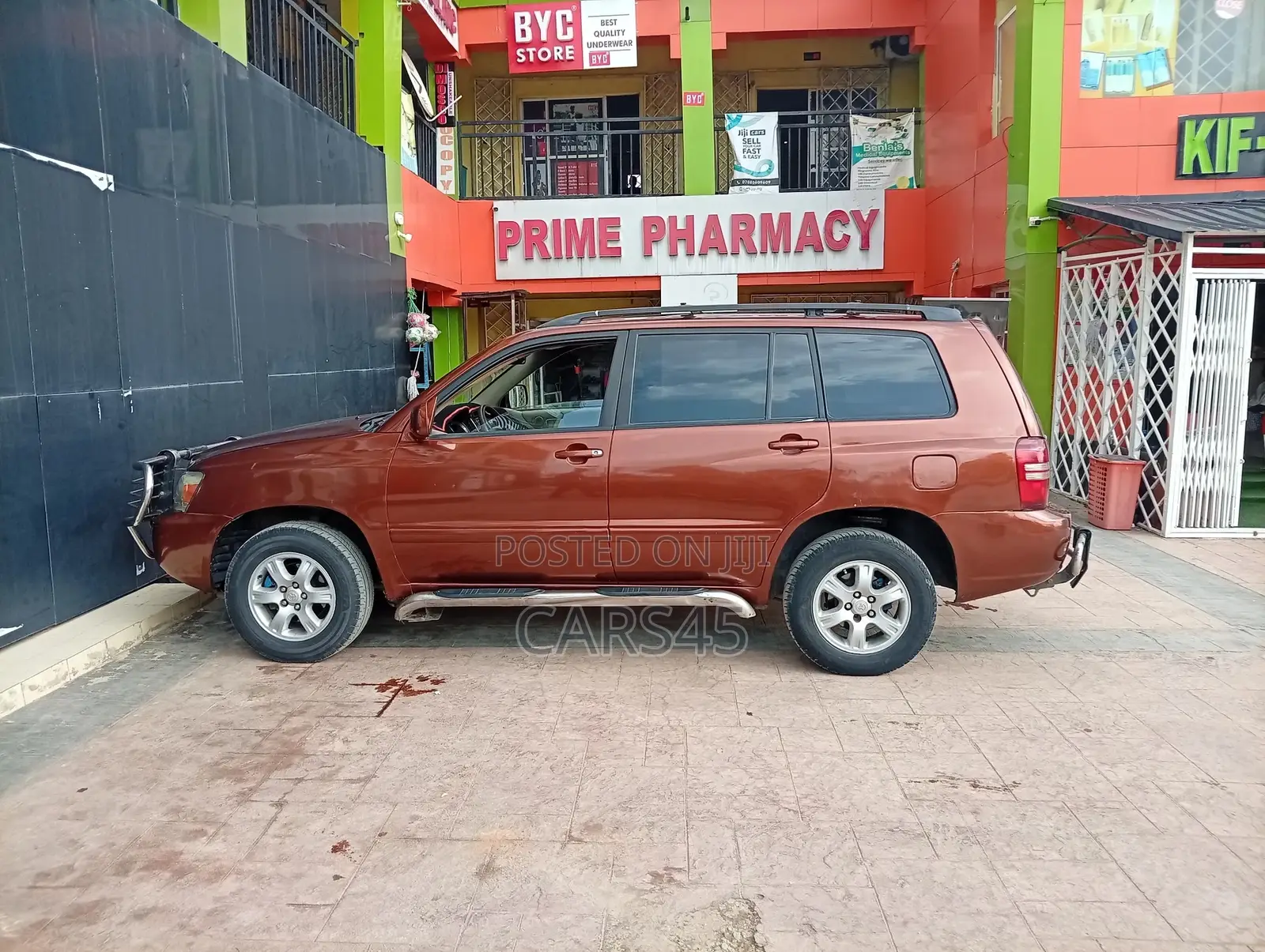 Toyota Highlander 2003 Gold