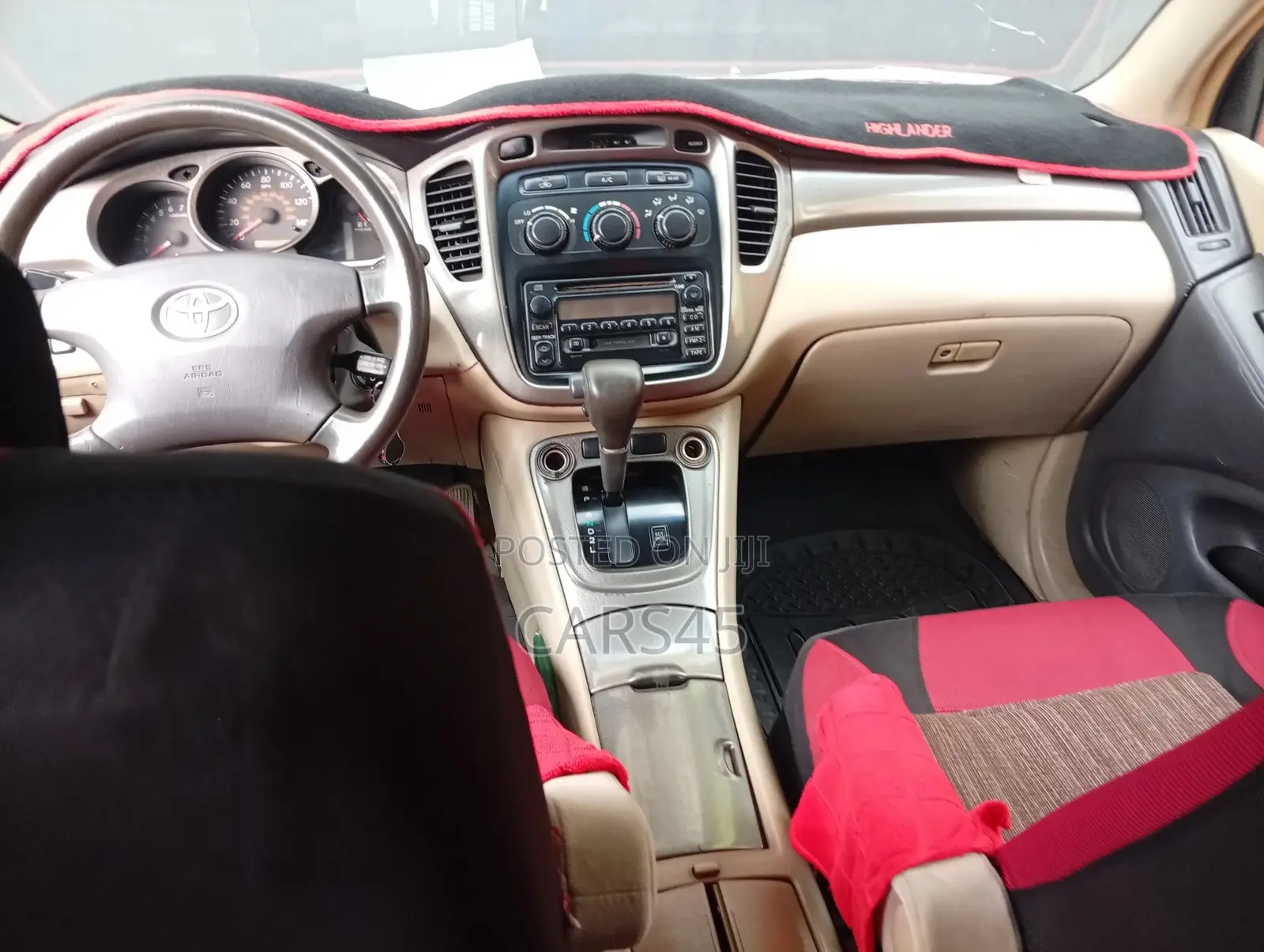 Toyota Highlander 2003 Gold