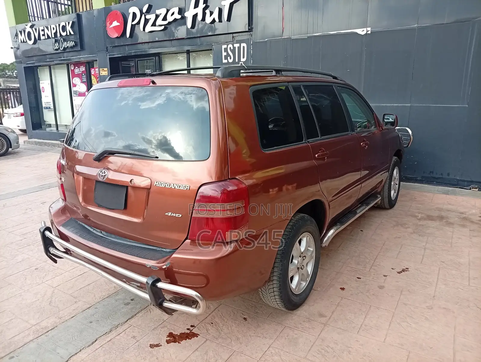Toyota Highlander 2003 Gold