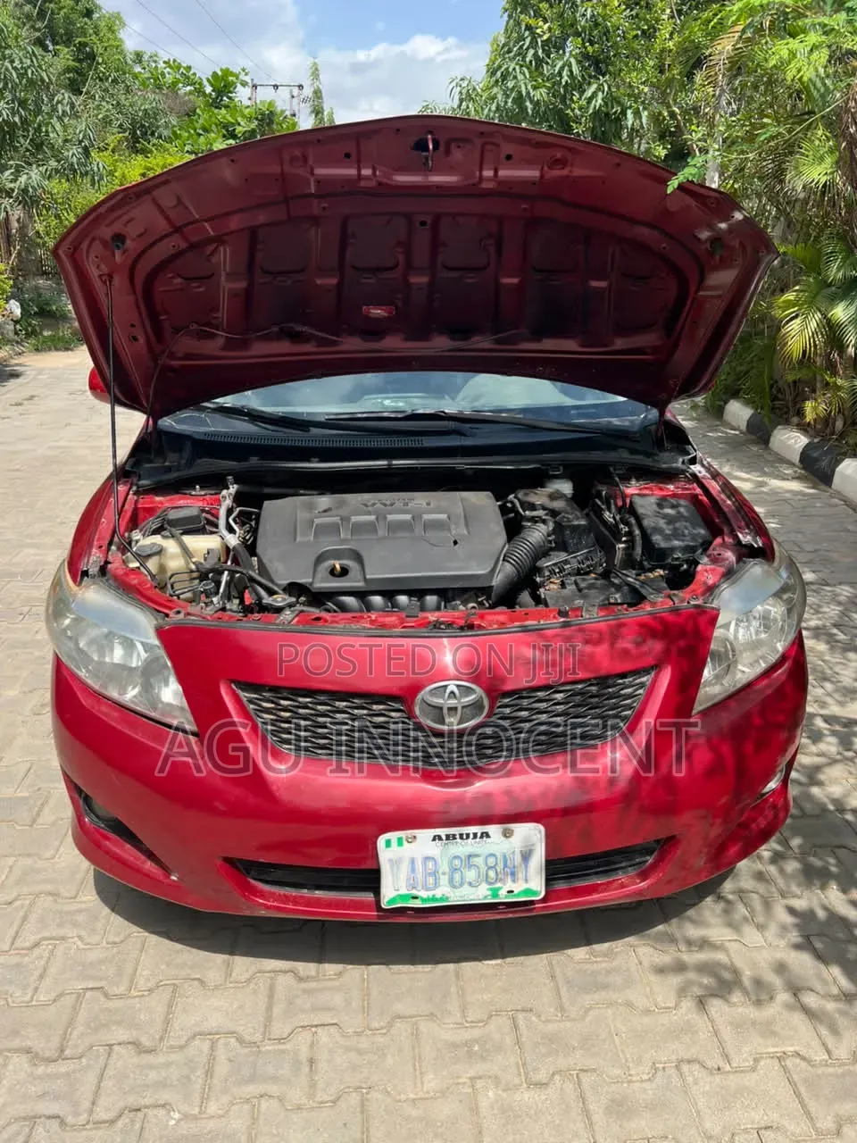 Toyota Corolla 2010 Red