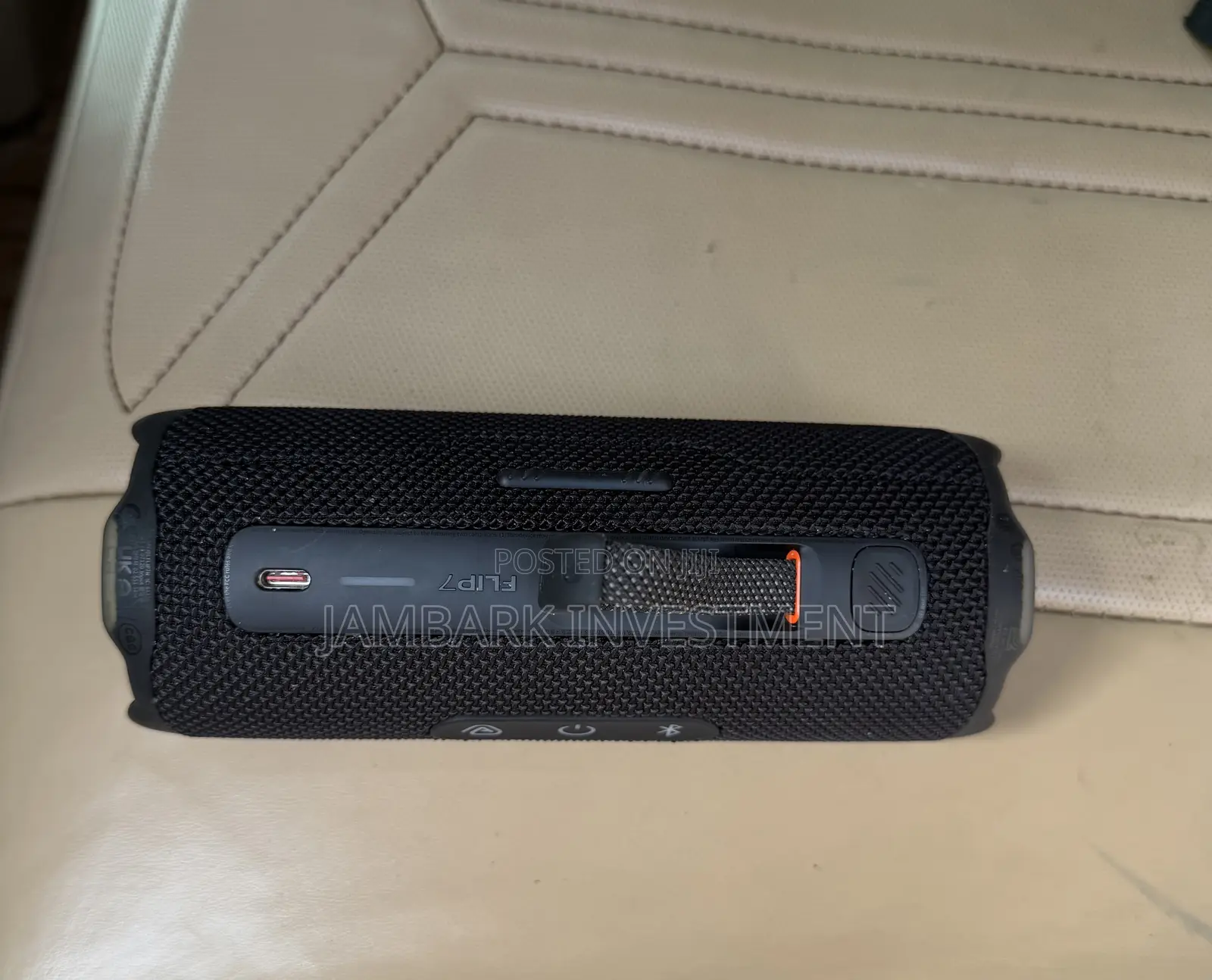 JBL Flip 7 Portable Bluetooth Speaker - Black