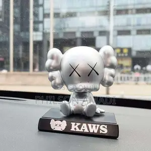 Kaws-Inspired Sitting Companion - Premium Car Dashboardornament