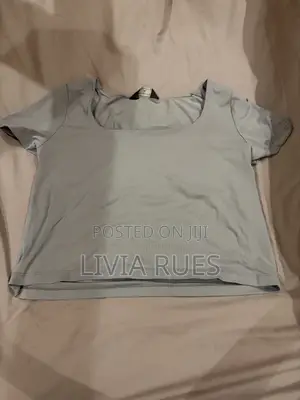 Baby Blue Basic Top
