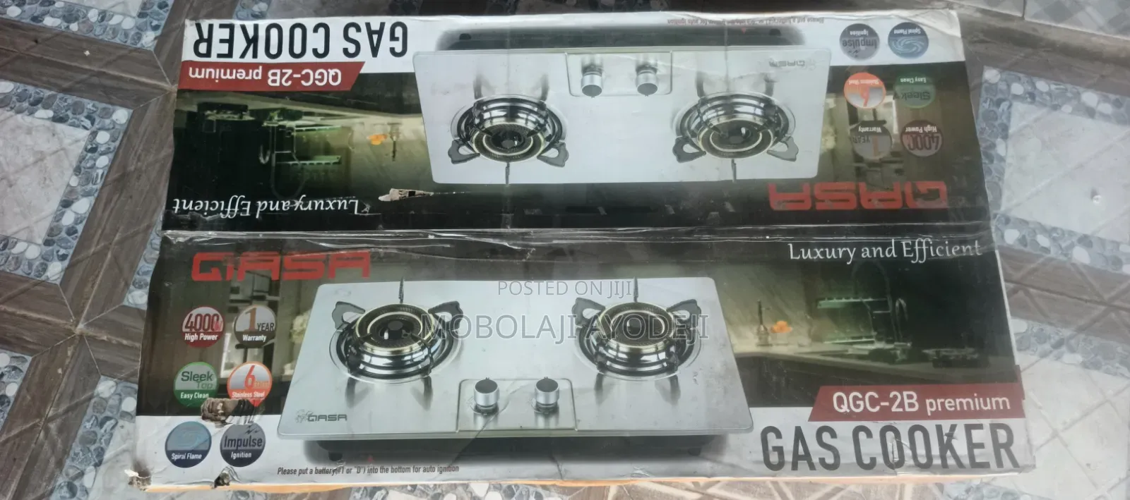 New Qasa 2 Burner