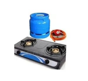 6kg Gas Cylinder, Stainless Table Top Cooker, Regulator, Hose and Cli