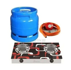 Original Infrared Gas Cooker With 6kg Gas Cylinder, Hose and Regulator