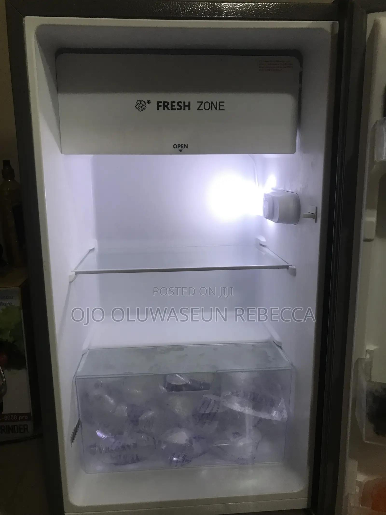 Silver Hisense 90l Fridge