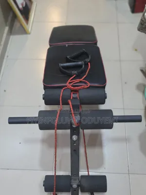 Sit Up Bench And Drum Bell