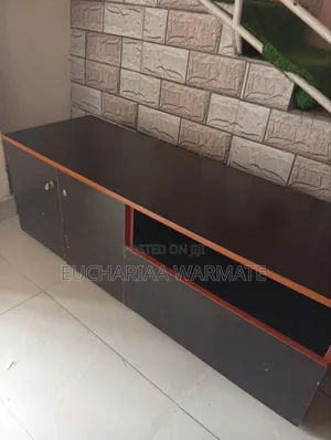 Tv Console, 2 Sitters Couch and Set of Dinning Table