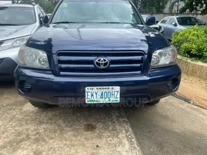 Toyota Highlander 2004 Blue