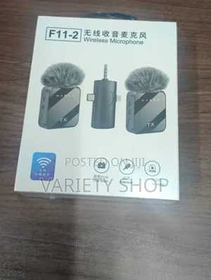 Wireless Microphone for Live Streaming and Interview