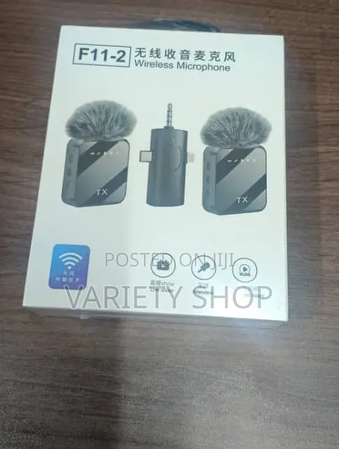 Wireless Microphone for Live Streaming and Interview