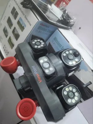 V380 4g Solar Triple Lens 360° Full Rotating Security Camera, All Lens