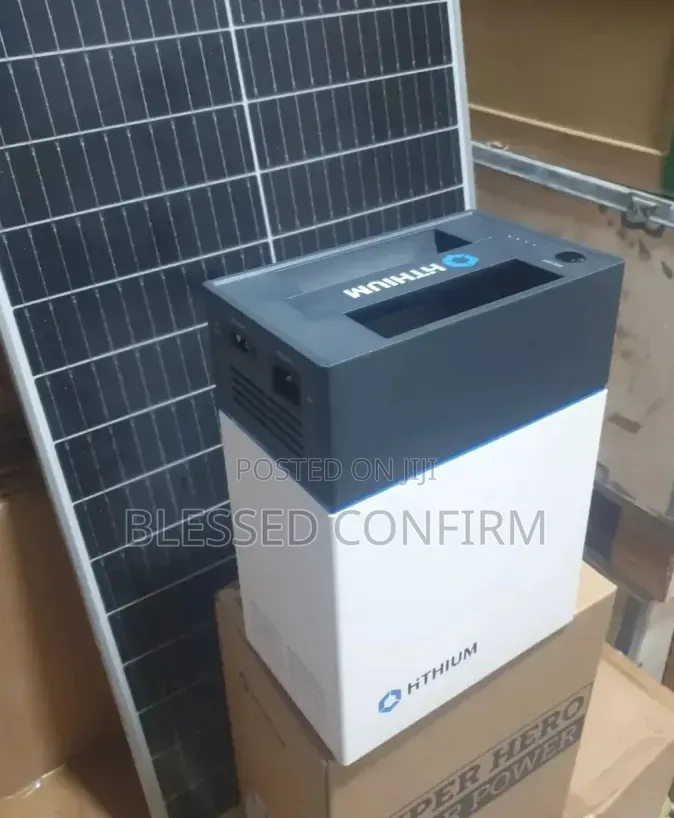 New 1kwh Hithium Solar Generator With Solar Panel