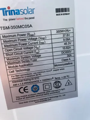 350w Mono Solar Panel