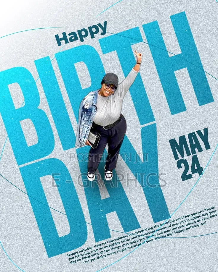 Ladies Birthday Flyer | Graphic Design