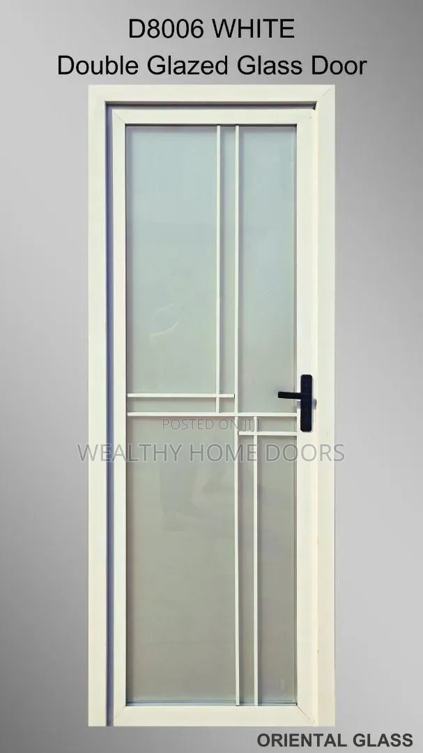 Classic Toughened Glass Bathroom Door