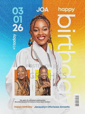 Ladies Birthday Flyer | Graphic Design