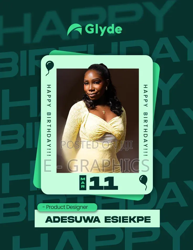 Ladies Birthday Flyer | Graphic Design