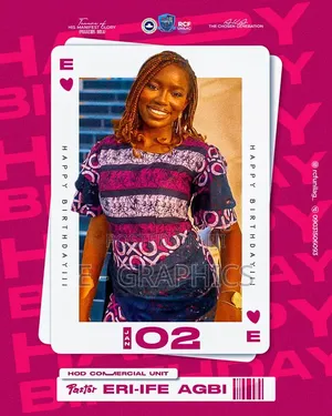 Ladies Birthday Flyer | Graphic Design