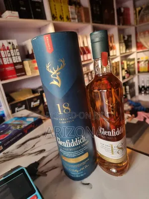 Glenfiddich 18 Years Single Malt 700ml- 40% Abv With Original Tube