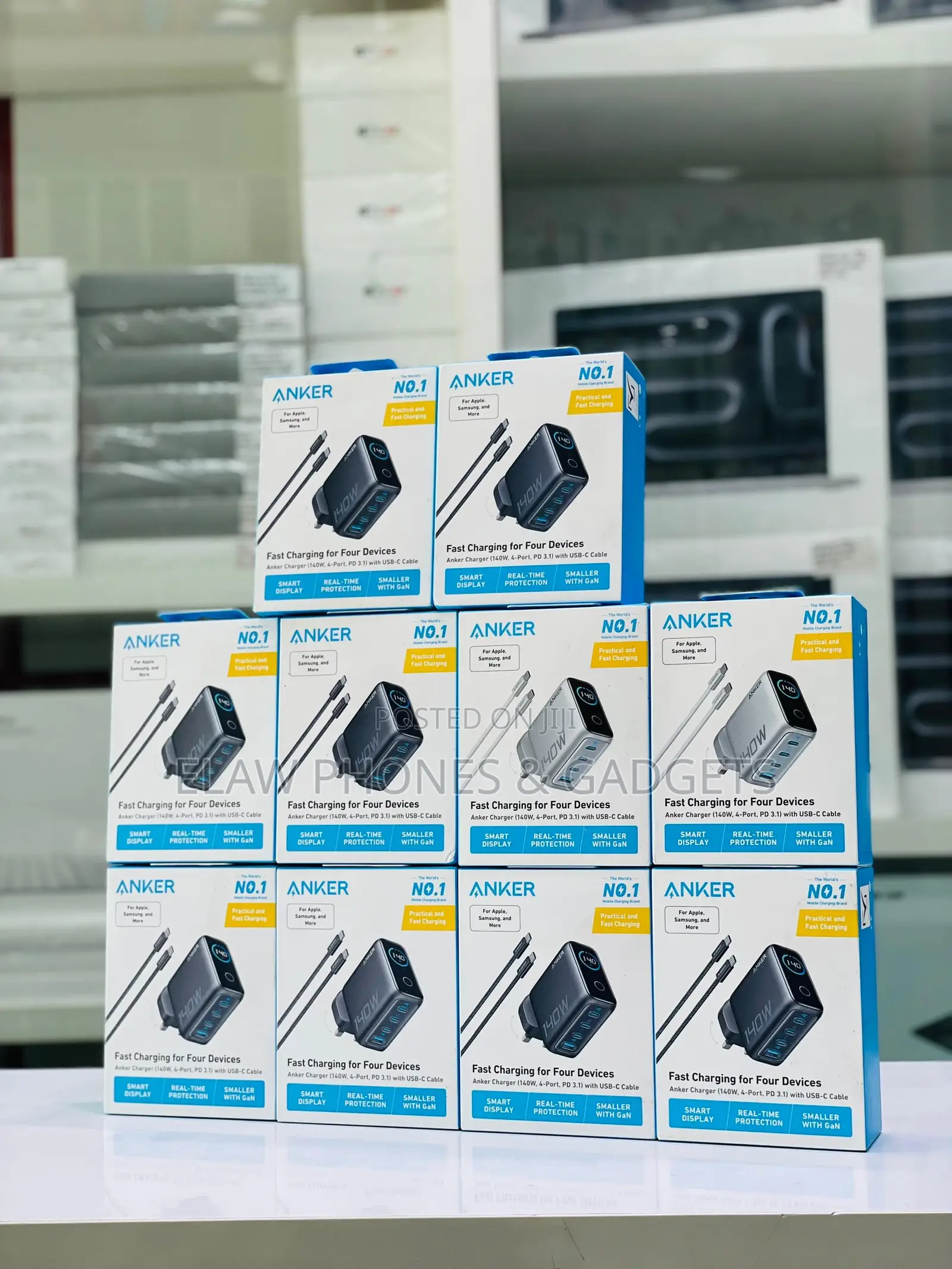 Anker 140w 4 Port Fast Charger