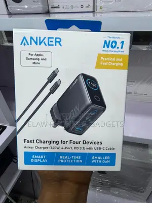Anker 140w 4 Port Fast Charger