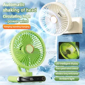 Generic Wall Mount Desktop Cooling Fan Dual Placement